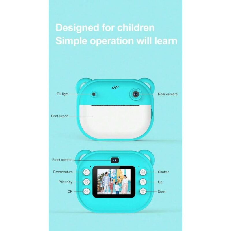 Instant παιδική φωτογραφική μηχανή - Image 7