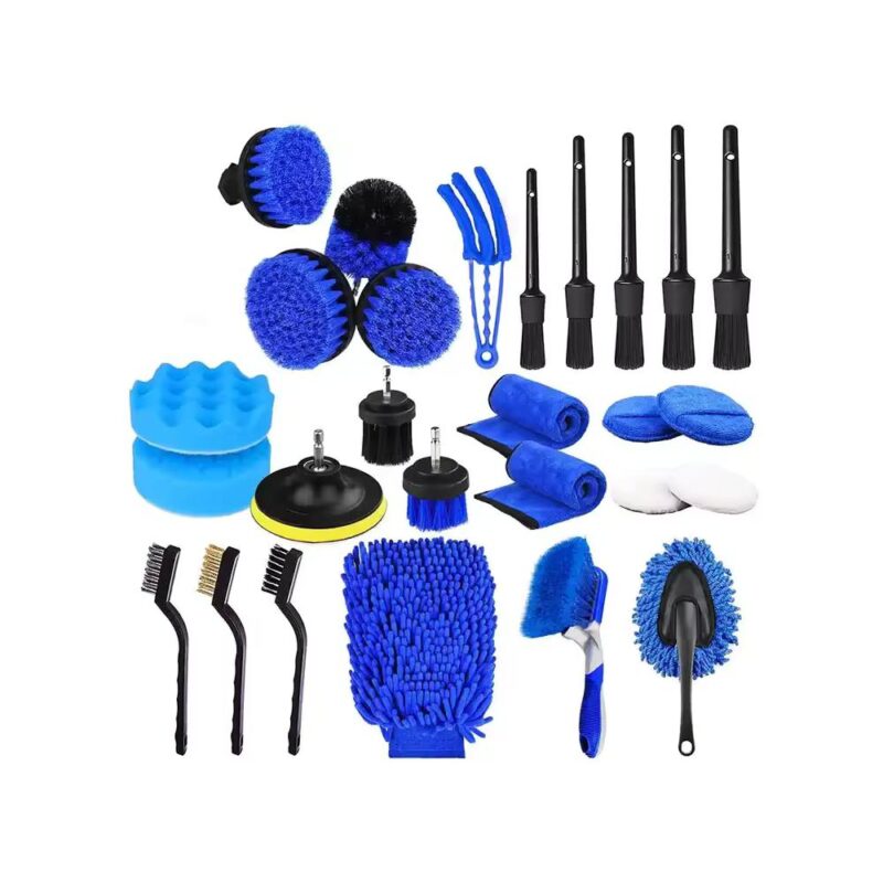 Σετ εργαλείων καθαρισμού αυτοκινήτου -26τμχ