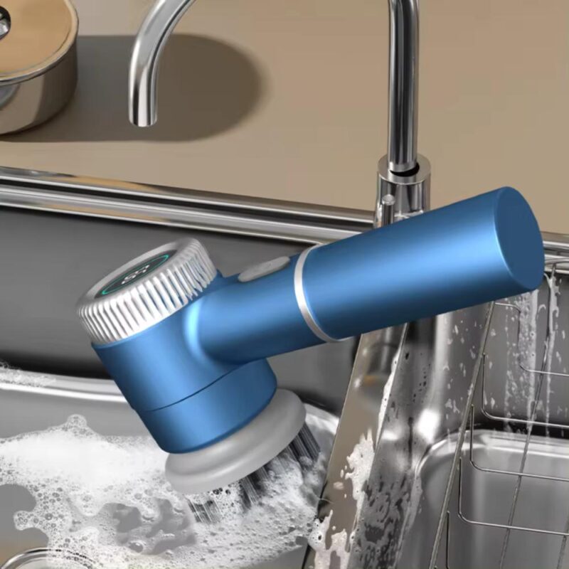 Επαναφορτιζόμενη ηλεκτρική βούρτσα καθαρισμού 5 σε 1