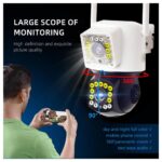 IP διπλή κάμερα παρακολούθησης HD 1080p IP66 αδιάβροχη - Image 7