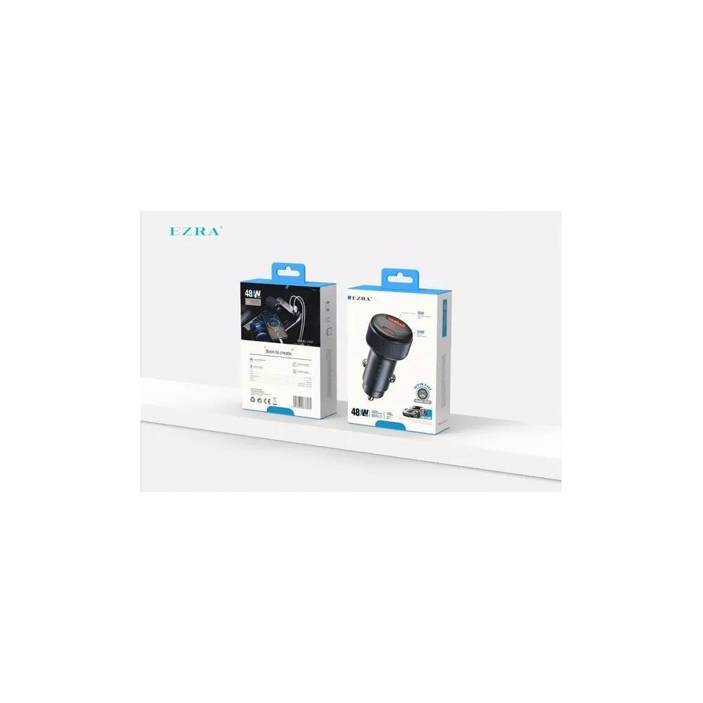 Φορτιστής Αυτοκινήτου με 2 Θύρες USB-A και TYPE-C Φορτιστής Αυτοκινήτου με 2 Θύρες USB-A και TYPE-C