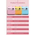 Ψηφιακή παιδική φωτογραφική μηχανή στιγμιαίας εκτύπωσης - Image 2