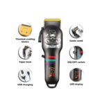 Επαγγελματική επαναφορτιζόμενη κουρευτική μηχανή VGR-699 - Image 2