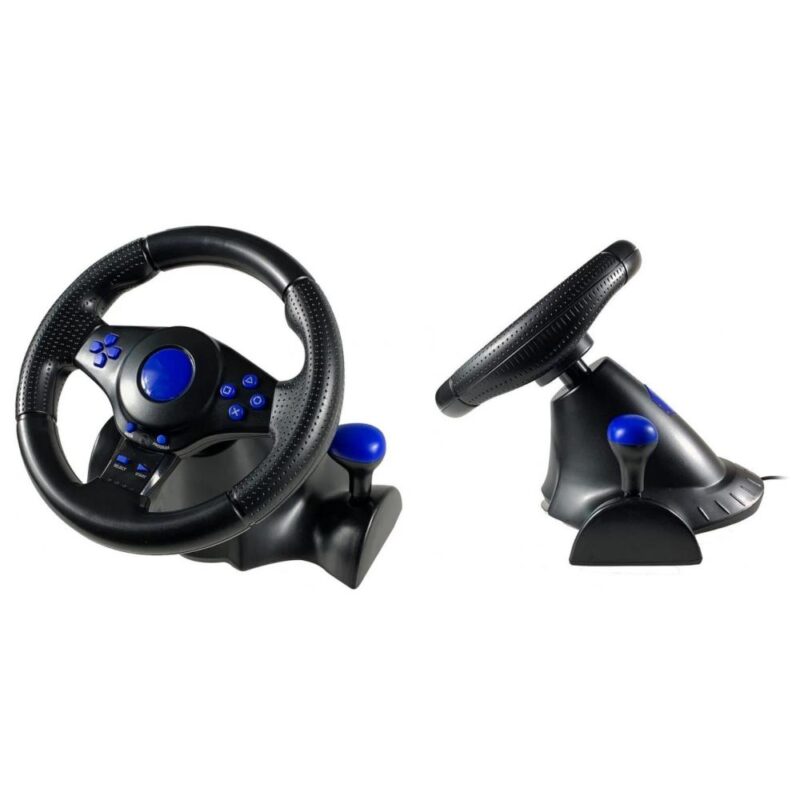 Τιμονιέρα με μοχλό ταχυτήτων και πεταλιέρα - 180° περιστροφή για PC/ PS2/ PS3 - Image 5