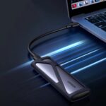 Θήκη για σκληρό δίσκο Ugreen CM400 M.2 SATA III με σύνδεση Type-C Γκρι - Image 2