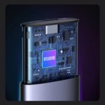 Θήκη για σκληρό δίσκο Ugreen CM400 M.2 SATA III με σύνδεση Type-C Γκρι - Image 3