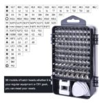 Κατσαβίδι με μύτες ακριβείας 115 τμχ  - Image 2