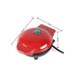 Mini waffle maker Βαφλιέρα σε στρογγυλό σχήμα - Image 4