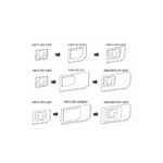 Σετ αντάπτορας SIM / Micro SIM / Nano SIM All in one - Image 2