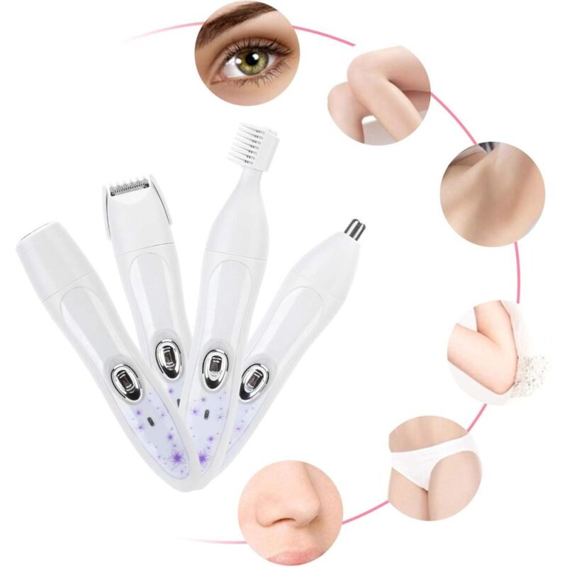 Σετ αποτρίχωσης 4 σε 1 QA-T590 - Image 3