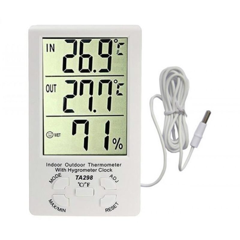 Θερμόμετρo και υγρόμετρo για χρήση σε εσωτερικό και εξωτερικό xώρο - Image 3