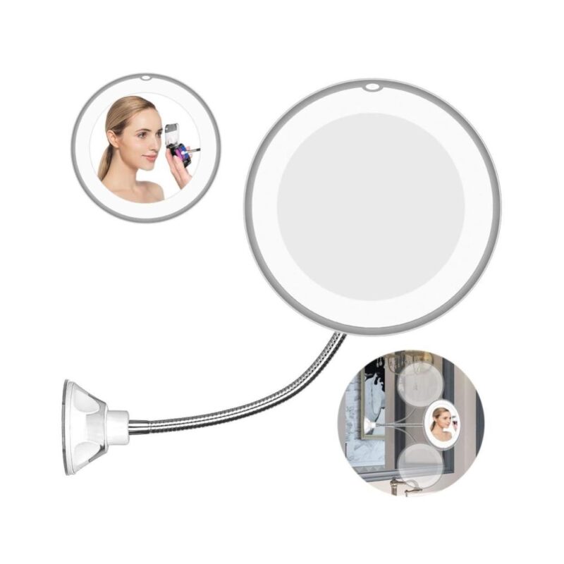 Μεγεθυντικός καθρέφτης με φωτισμό led