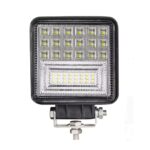 Αδιάβροχος προβολέας αυτοκινήτου με 2 τύπου LED διάχυτου + μακρινού φωτισμού Spot + Flash