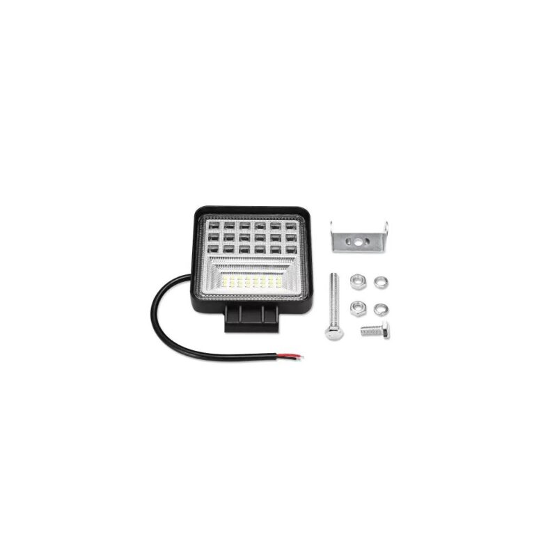 Αδιάβροχος προβολέας αυτοκινήτου με 2 τύπου LED διάχυτου + μακρινού φωτισμού Spot + Flash - Image 3