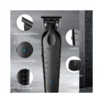 Επαγγελματική επαναφορτιζόμενη κουρευτική μηχανή μαύρη KM-2299 - Image 2