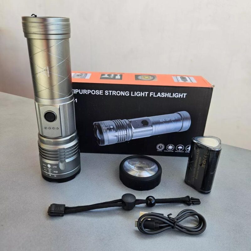 Πολυλειτουργικός φακός χειρός SUPER STRONG BX-SP38-1