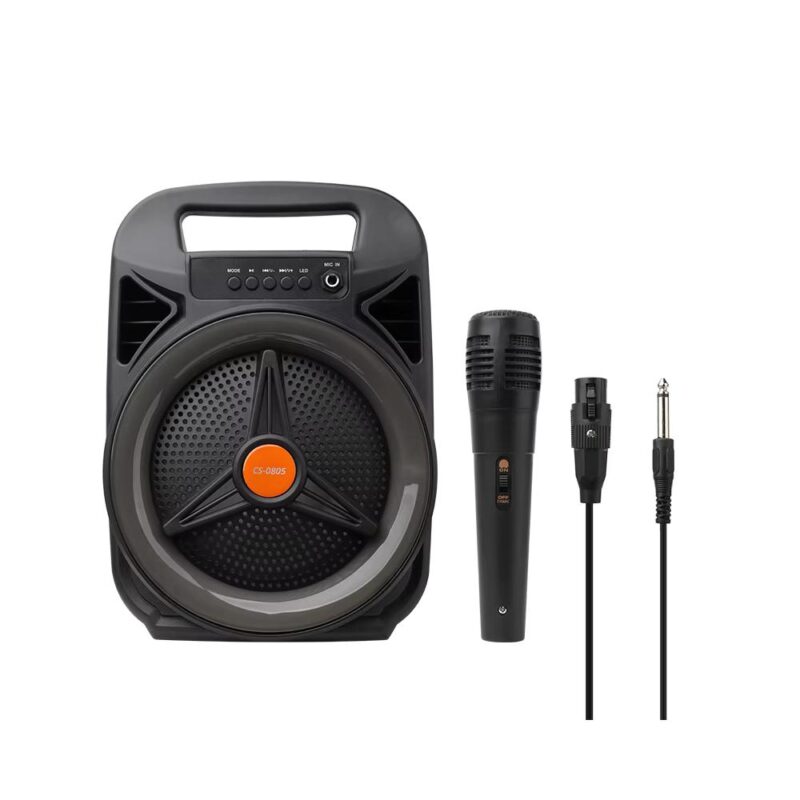 Φορητό ηχείο με λειτουργία καραόκε 8” Hi-Fi