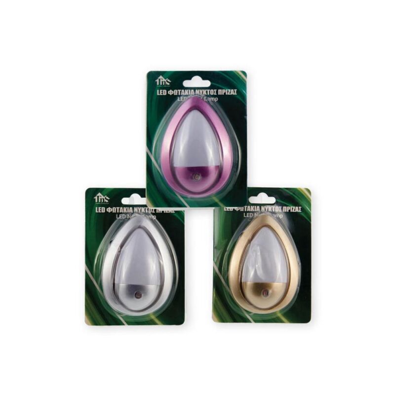 Φωτάκι νυκτός σε 3 χρώματα