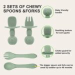 Παιδικό σετ φαγητού σιλικόνης - Image 3