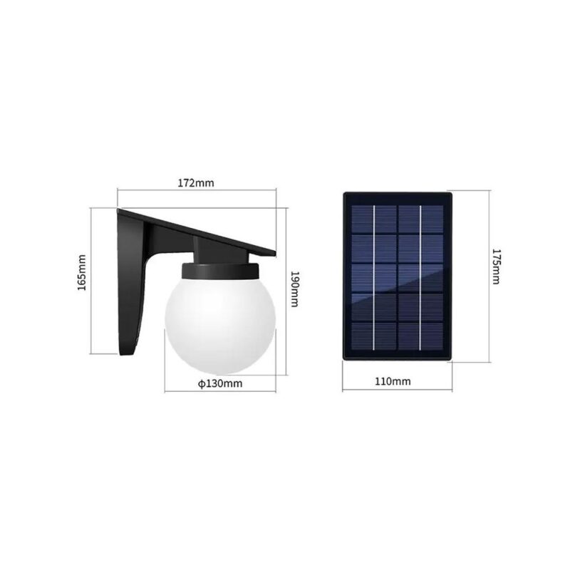 SOLAR LED WALL LIGHT (2)