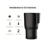 Ποτηροθήκη αυτοκινήτου για θέρμανση και ψύξη με Led οθόνη - Image 7