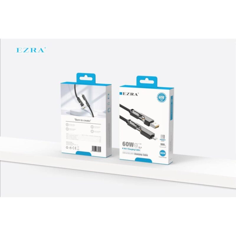 Καλώδιο φόρτισης 4in1 60W EZRA