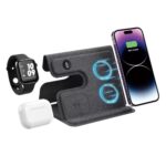 Ezra Ασύρματος φορτιστής (Qi Pad) 15W Μαύρος - Image 4