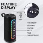 Ηχείο Bluetooth EZRA NL91 Μαύρο - Image 3