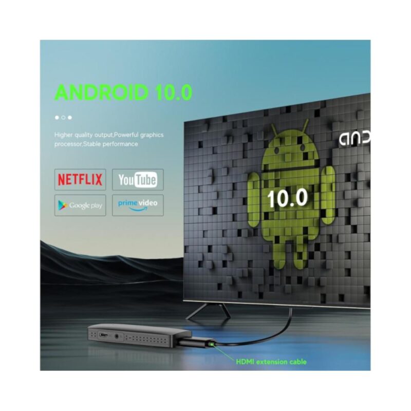 Smart TV Stick 4K 1080P WiFi 6 2.4/5.8G TV Dongle για Google-YouTube-NETFLIX-Network-Media Player - Image 5