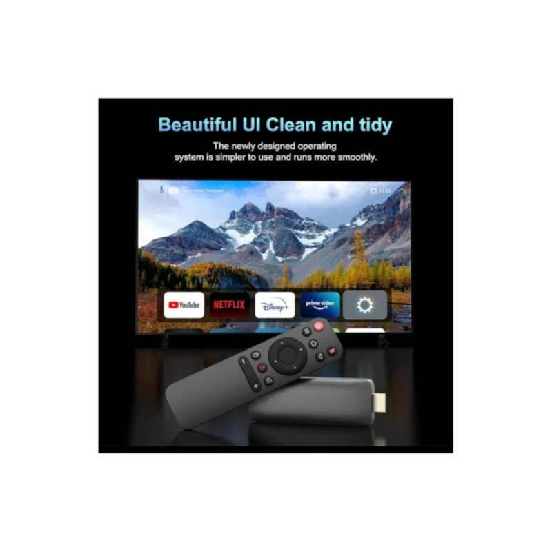 Smart TV Stick 4K 1080P WiFi 6 2.4/5.8G TV Dongle για Google-YouTube-NETFLIX-Network-Media Player - Image 6
