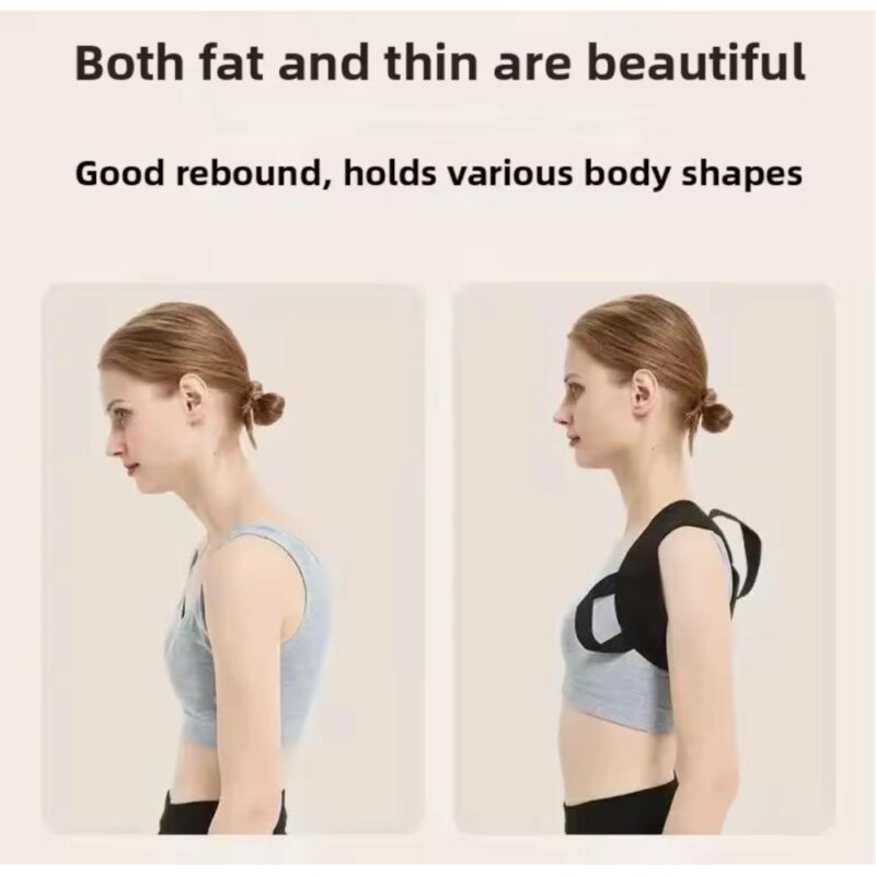 Νάρθηκας πλάτης σε μαύρο χρώμα - Image 3