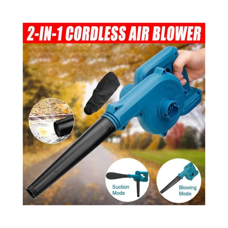 Επαναφορτιζόμενος φυσητήρας χειρός με δύο μπαταρίες λιθίου