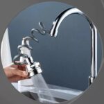 Προέκταση βρύσης με σπιράλ και 3 λειτουργίες