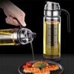 Δοχείο λαδιού γυάλινο με ροή 500ml