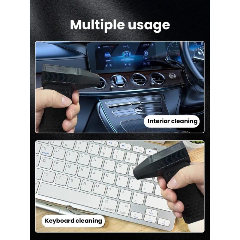 Ασύρματος φυσητήρας χειρός με 3 ρυθμιζόμενες ταχύτητες 130000 RPM, Μαύρο - Image 4