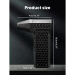 Ασύρματος φυσητήρας χειρός με 3 ρυθμιζόμενες ταχύτητες 130000 RPM, Μαύρο - Image 5