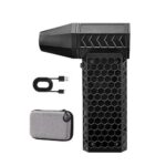 Ασύρματος φυσητήρας χειρός με 3 ρυθμιζόμενες ταχύτητες 130000 RPM, Μαύρο