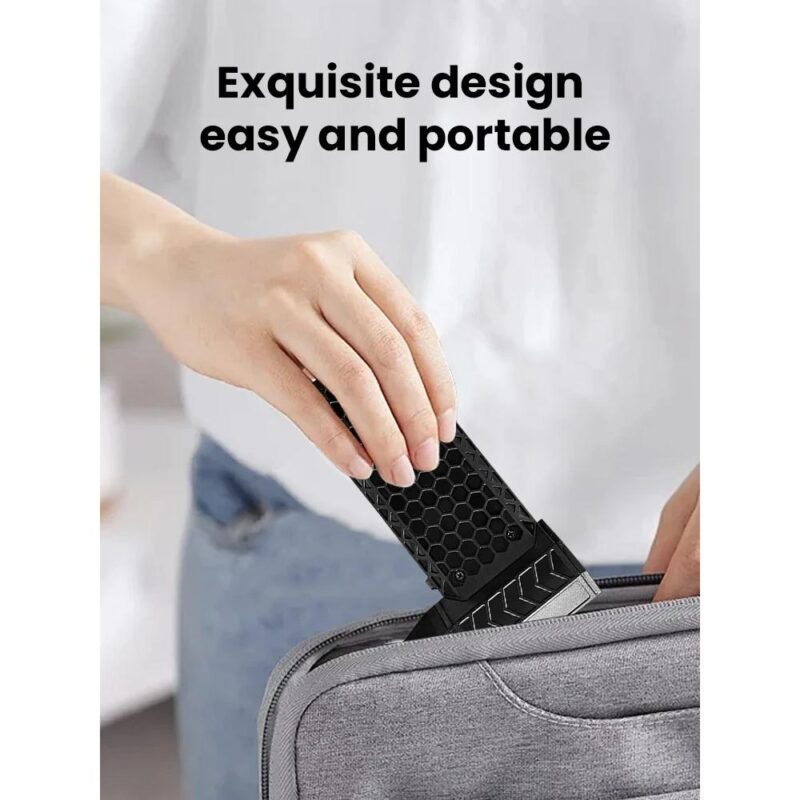 Ασύρματος φυσητήρας χειρός με 3 ρυθμιζόμενες ταχύτητες 130000 RPM, Μαύρο - Image 6