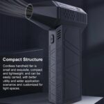 X3 mini turbo επαναφορτιζόμενος φυσητήρας χειρός 130000RPM - Image 3