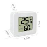 Μίνι ψηφιακό θερμόμετρο & υγρασιόμετρο - Image 2