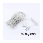 Χριστουγεννιάτικη κουρτίνα λαμπάκια 6m x 0.6m - Image 2