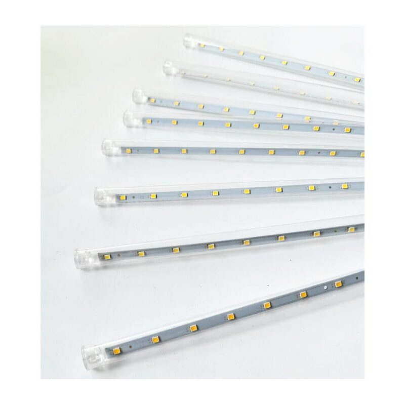 Χριστουγεννιάτικη Κουρτίνα “Βροχή” με 8 Σωλήνες Led 30cm (3)