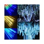 Χριστουγεννιάτικη κουρτίνα “Βροχή” μετεωριτών με 8 Σωλήνες Led 50cm