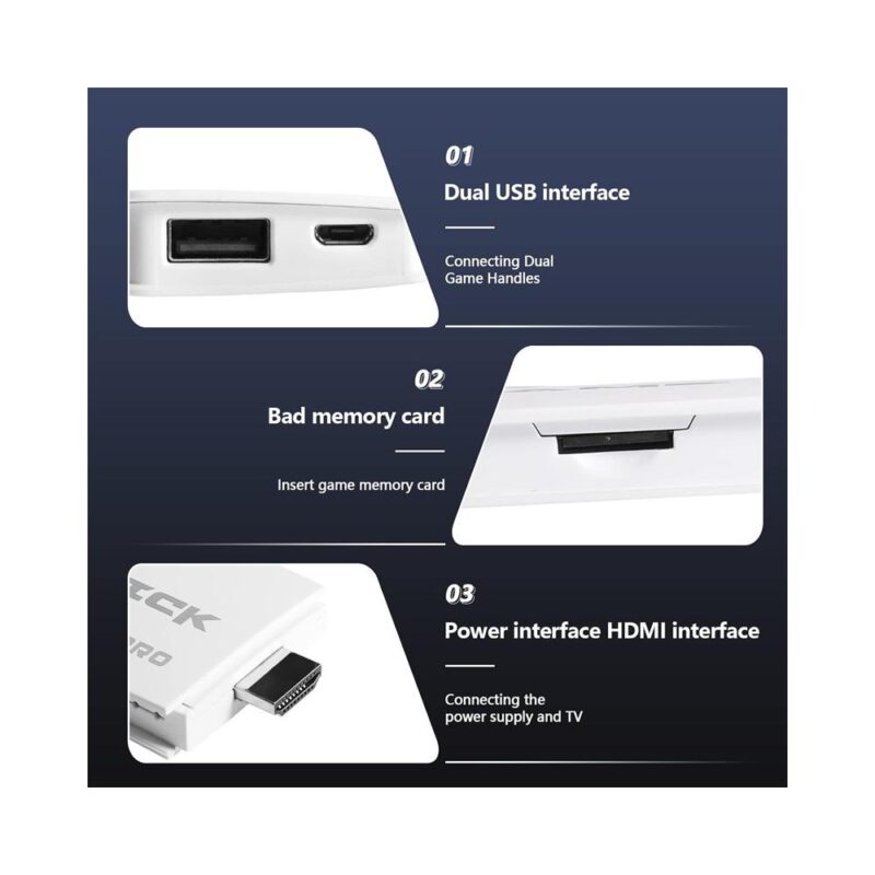 Ηλεκτρονική κονσόλα HDMI Stick με 20.000 κλασσικά παιχνίδια - Image 2
