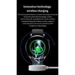 Smartwatch με ελληνικό μενού και NFC Μαύρο - Image 11