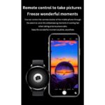 Smartwatch με ελληνικό μενού και NFC Μαύρο - Image 2