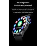 Smartwatch με ελληνικό μενού και NFC Μαύρο - Image 8