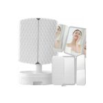 Πτυσσόμενος καθρέφτης μακιγιάζ με led φωτισμό