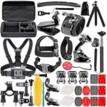 Σετ αξεσουάρ κάμερας 50 σε 1 με θήκη για GoPro & Action Cameras