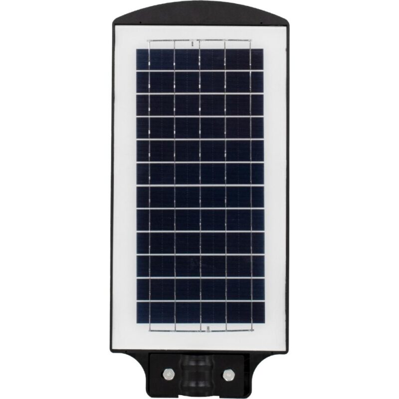 Φωτιστικό δρόμου LED 100W  με ενσωματωμένο φωτοβολταϊκό πάνελ και τηλεχειριστήριο - Image 2